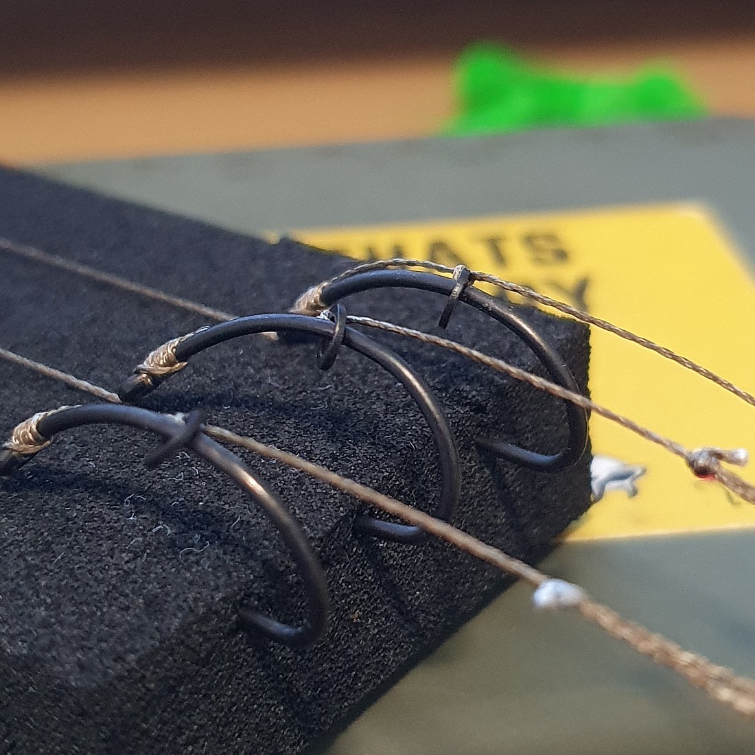 Solid PVA Bag Hair Rigs Professionally Tied Carp Rigs